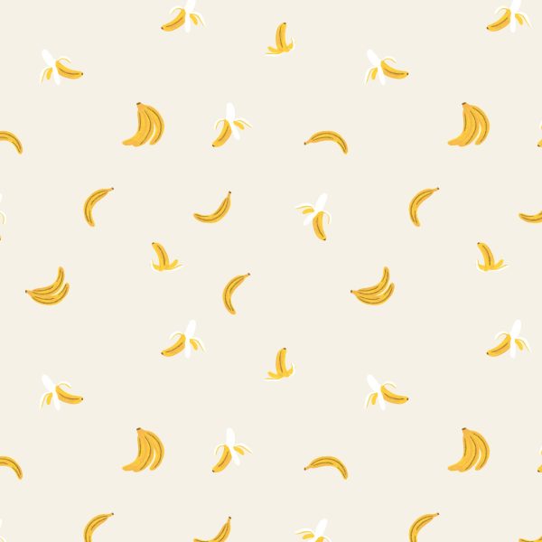 Bananas in Cream Metallic Hot on Sale