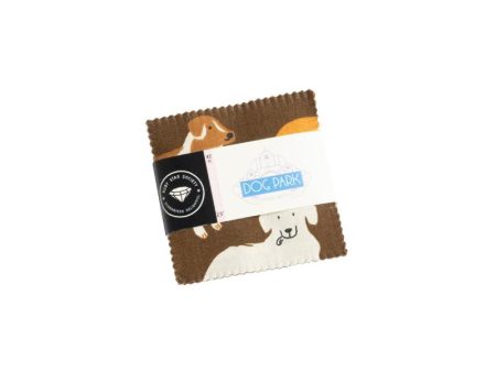 Ruby Star Society - Dog Park Collection - 42 piece 2.5  x 2.5  Mini Square Charm Pack Fashion