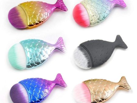 Lucky Mermaid Brush (for Powder, Blush...) For Sale