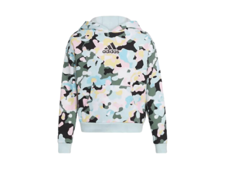 Adidas Girl s Pastel Camo Hoodie For Sale