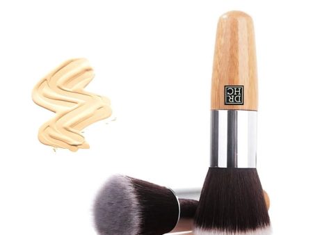 Natural Wood Brush (for Liquid foundation, Powder...) Online now