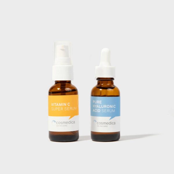 Hyaluronic + Vitamin C Serum Set Discount