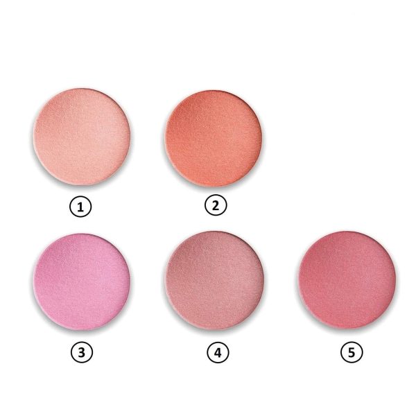 All-Natural Cheek Blush (5 Shades) (5g, 0.18oz.) For Discount