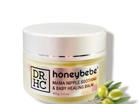 DR.HC Honeybebe’ Mama Nipple Soothing & Baby Healing Balm (100% Organic, Natural & Vegan) (40g, 1.4 oz.) Fashion