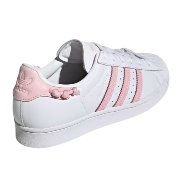 Adidas - Women s Superstar  Knotted Rope - White Clear Pink  - Cloud White   Clear Pink   Cloud White Fashion