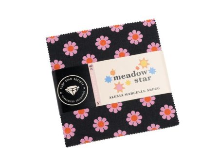 Ruby Star Society - Meadow Star Collection - 42 piece 5  x 5  Square Charm Pack For Discount