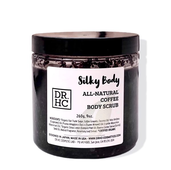 Silky Body All-Natural Coffee Body Scrub (260g, 9oz.) Online Sale