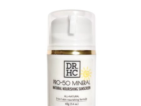 Pro-50 Mineral Natural Nourishing Sunscreen (40g, 1.4oz.) on Sale