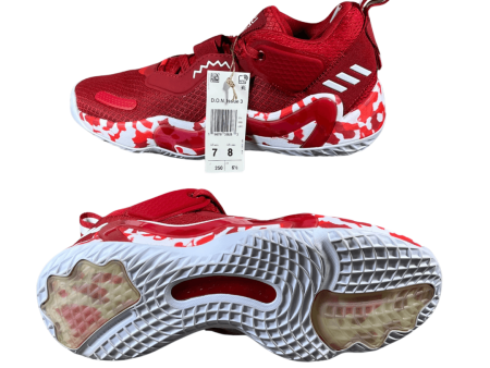 Adidas D.O.N. Issue #3  Paint Smudge - Team Power Red  Men s Basketball Shoes Online