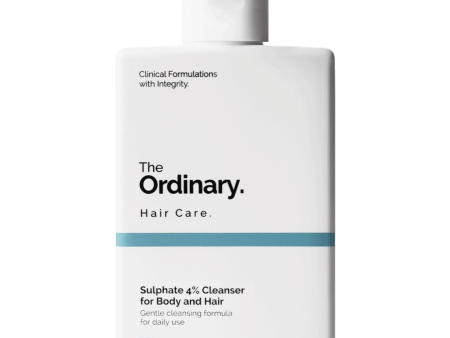 The Ordinary - Sulphate 4% Cleanser for Body and Hair - Gentle cleansing formula for daily use - 8.1 FL Oz   240 ml For Cheap