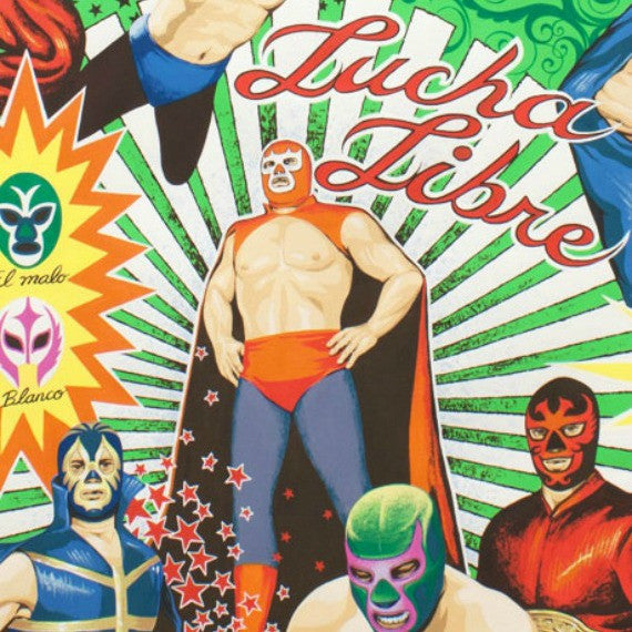 Super Lucha Libre in Natural For Sale