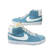 Nike SB Zoom Blazer Mid Turquoise Men s Skateboarding Shoes For Sale