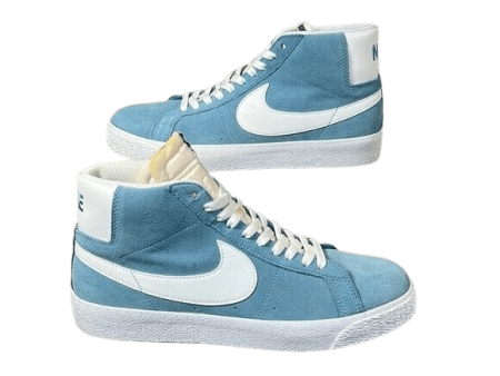 Nike SB Zoom Blazer Mid Turquoise Men s Skateboarding Shoes For Sale