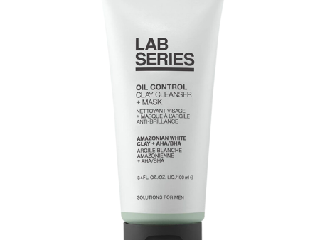 Lab Series - Oil Control Clay Cleanser + Mask - 3.4 FL Oz   100 ml Hot on Sale