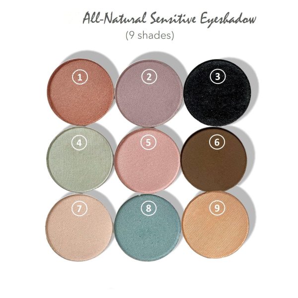 All-Natural Sensitive Eyeshadow (9 Shades) (2.5g, 0.09oz.) Online Sale