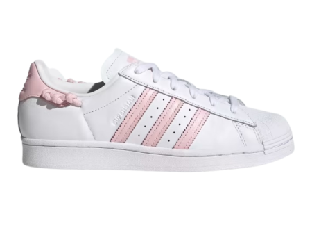 Adidas - Women s Superstar  Knotted Rope - White Clear Pink  - Cloud White   Clear Pink   Cloud White Fashion