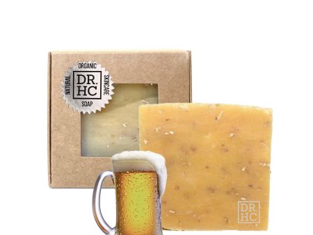 DR.HC All-Natural Skincare Face Soap - Citrus Beer (110g, 3.8oz.) (Anti-aging, Skin brightening, Anti-blemish, Exfoliating...) Discount