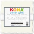 Kona Cotton Not Quite White Palette 42 piece 5  x 5  Square Charm Pack For Cheap