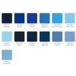 Kona Cotton Seafarer Palette 42 piece 5  x 5  Square Charm Pack Cheap