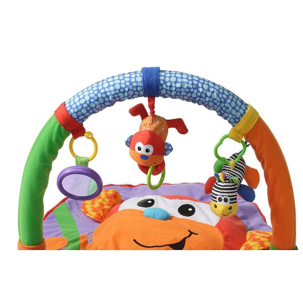 Infantino Merry Musical Monkey Floor Gym Explore and Store - 3 Fun Play Pals For Sale