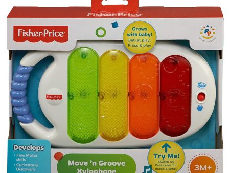 Fisher-Price Infant s Move  N Groove Xylophone - Press and Play For Cheap